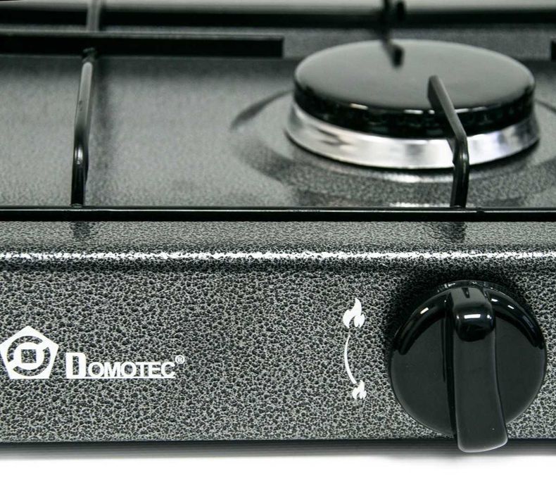 Газовая Плита Domotec на 2 комфорки под газ бутан G30 (LPG)