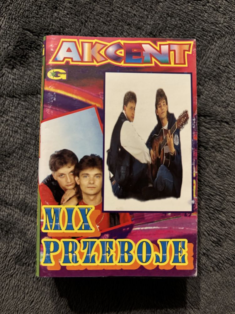 Akcent platynowe przeboje Mix przebojow discobpolo kaseta