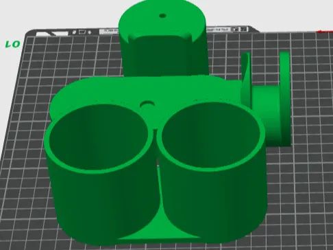 Suporte Duplo para Garrafas Spectra - Paredes Reforçadas