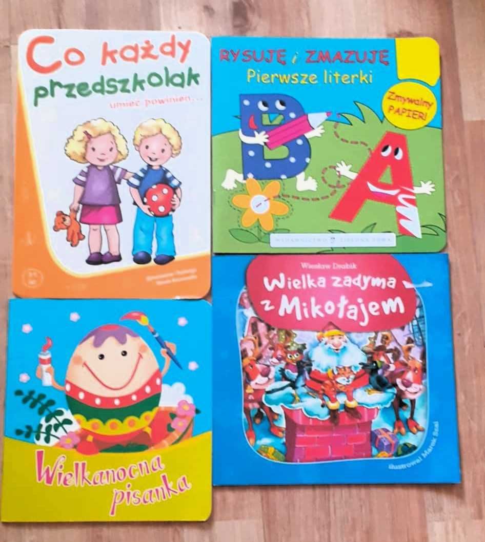 zestaw książeczek dla dzieci