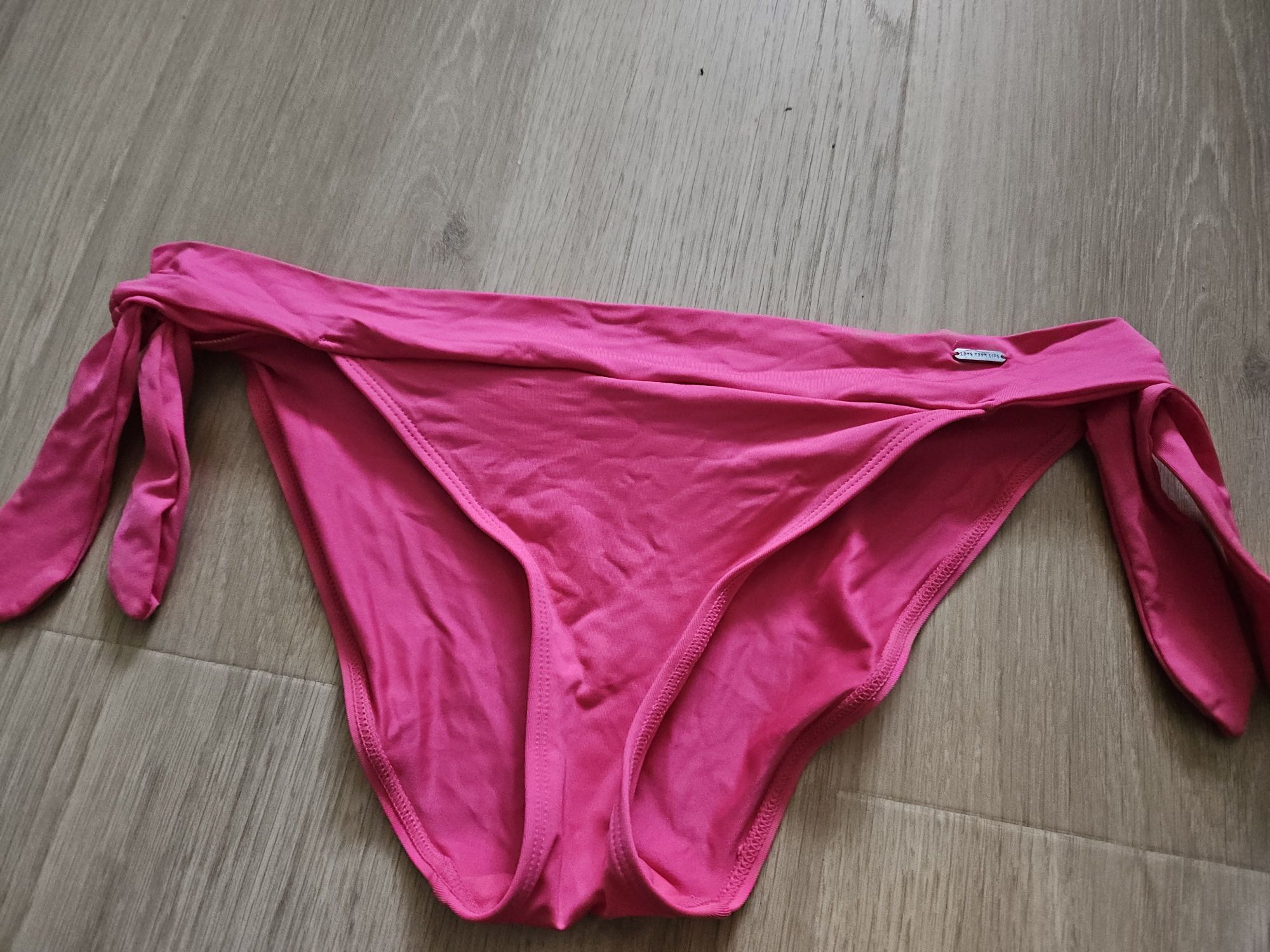 Majtki dół strój kąpielowy różowy bikini