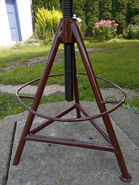 Krzesło warsztatowe PRL