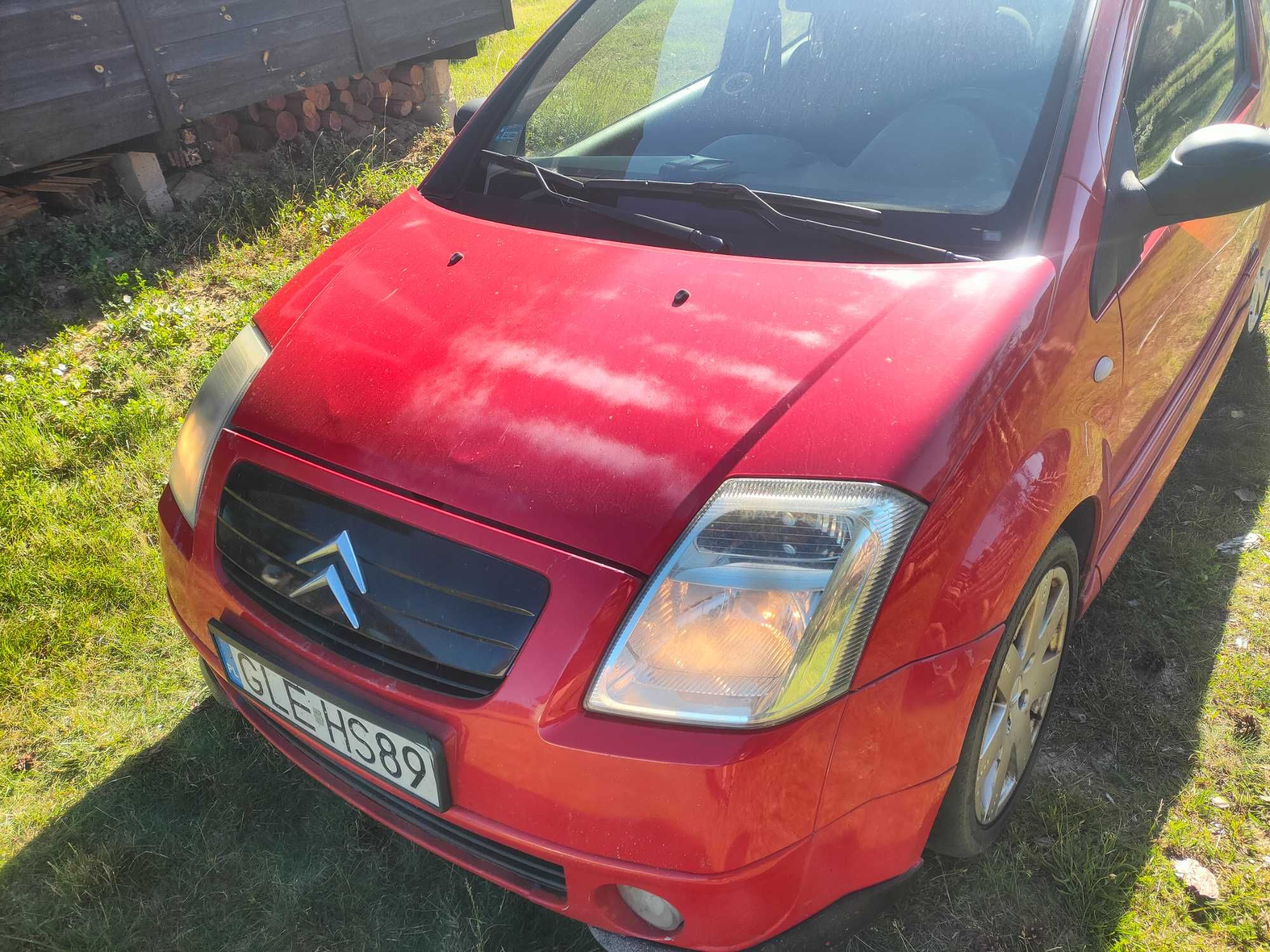Citroen c2 1.6 VTR + LPG półautomat (uszkodzony)