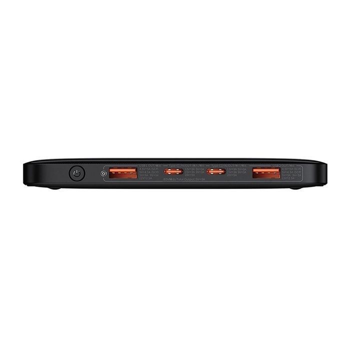 Kabel Baseus 100W Usb-C (Czarny) Powerbank 2Xusb, 2Xusb-C 20000Mah,