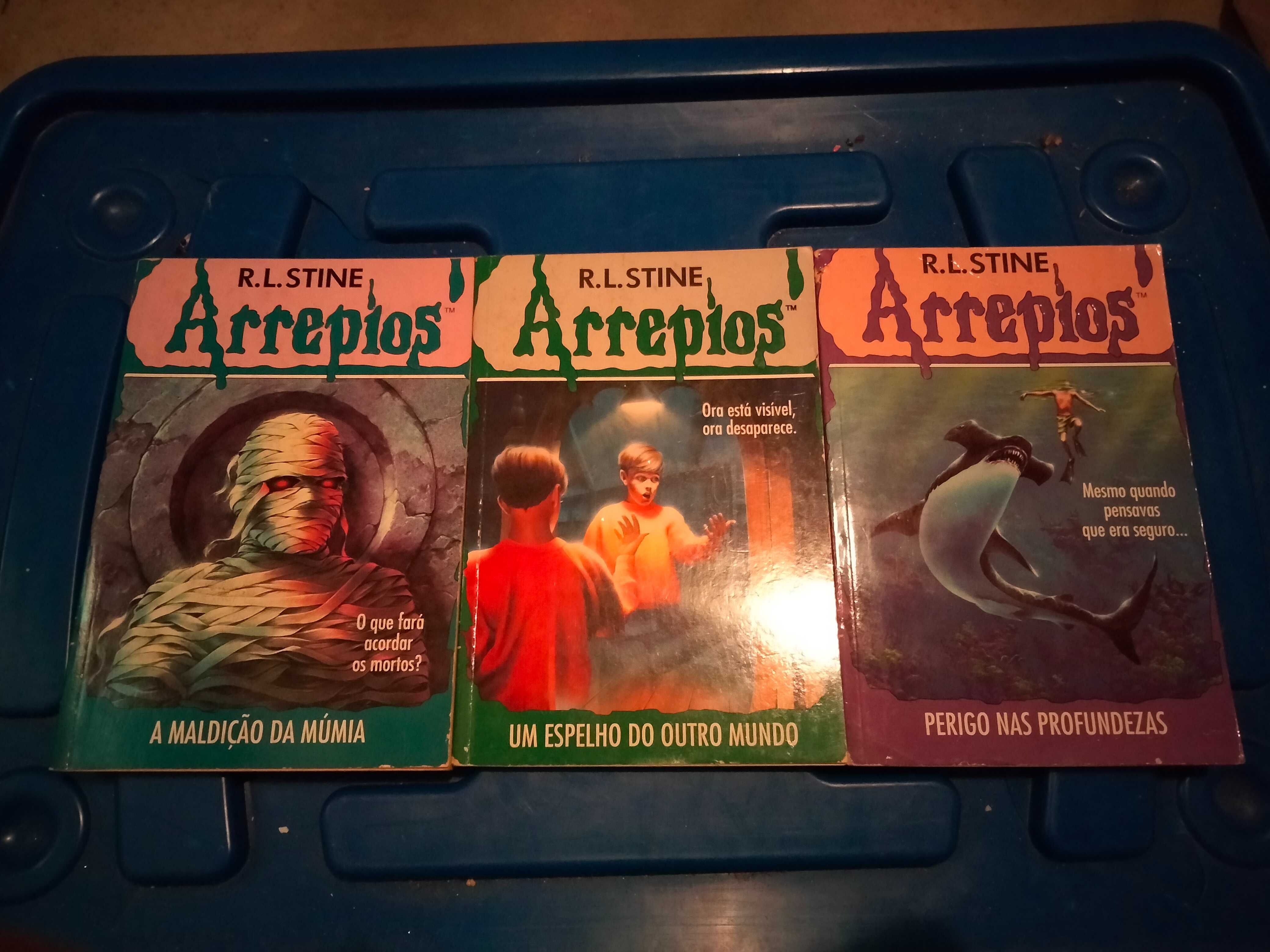 Coleção de Livros "Arrepios"