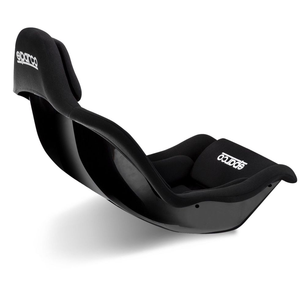 Czarny fotel rajdowy Sparco GP SimRacing czarny z mocowaniami
