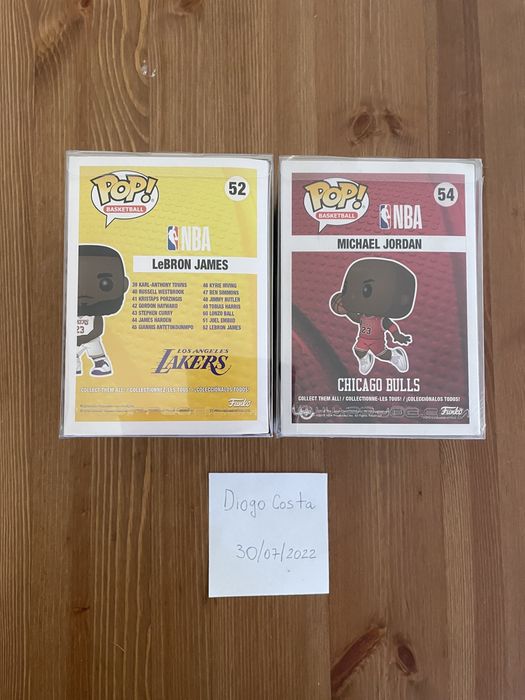 Funko POP's Michael Jordan - Lebron James