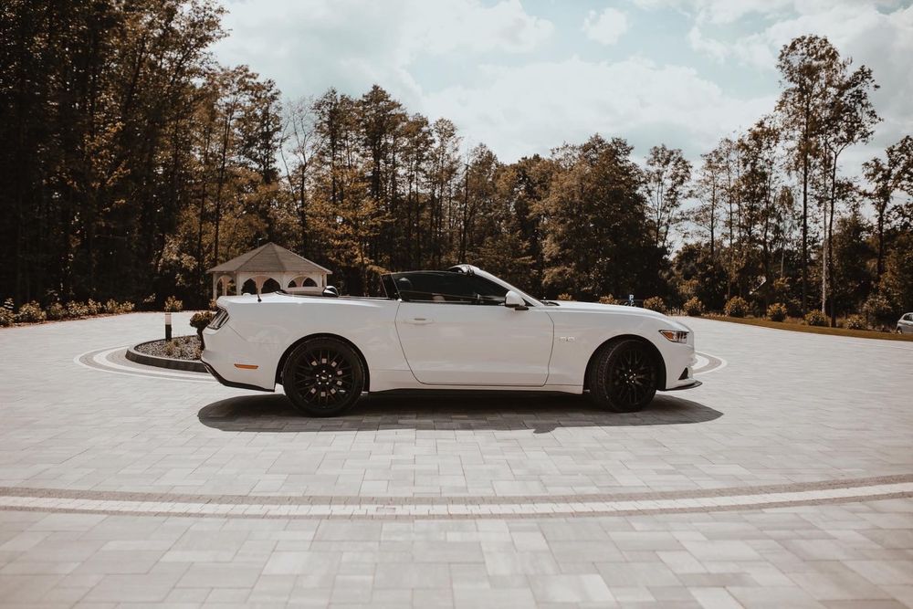 Auto do ślubu MUSTANG cabrio wesele samochód wynajem slub Mielec