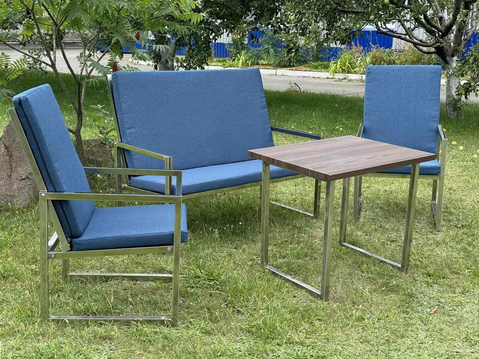 Садовая мебель из нержавейки