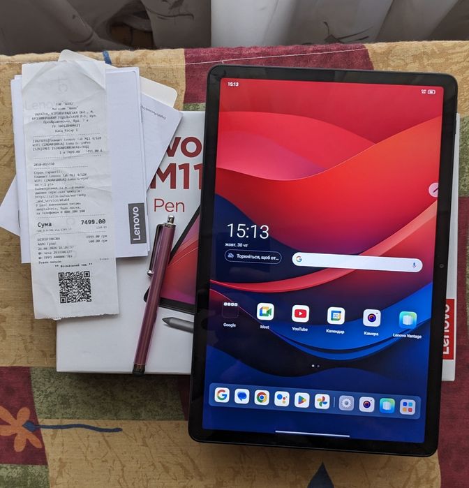 Планшет Lenovo tab m11 4/128gb