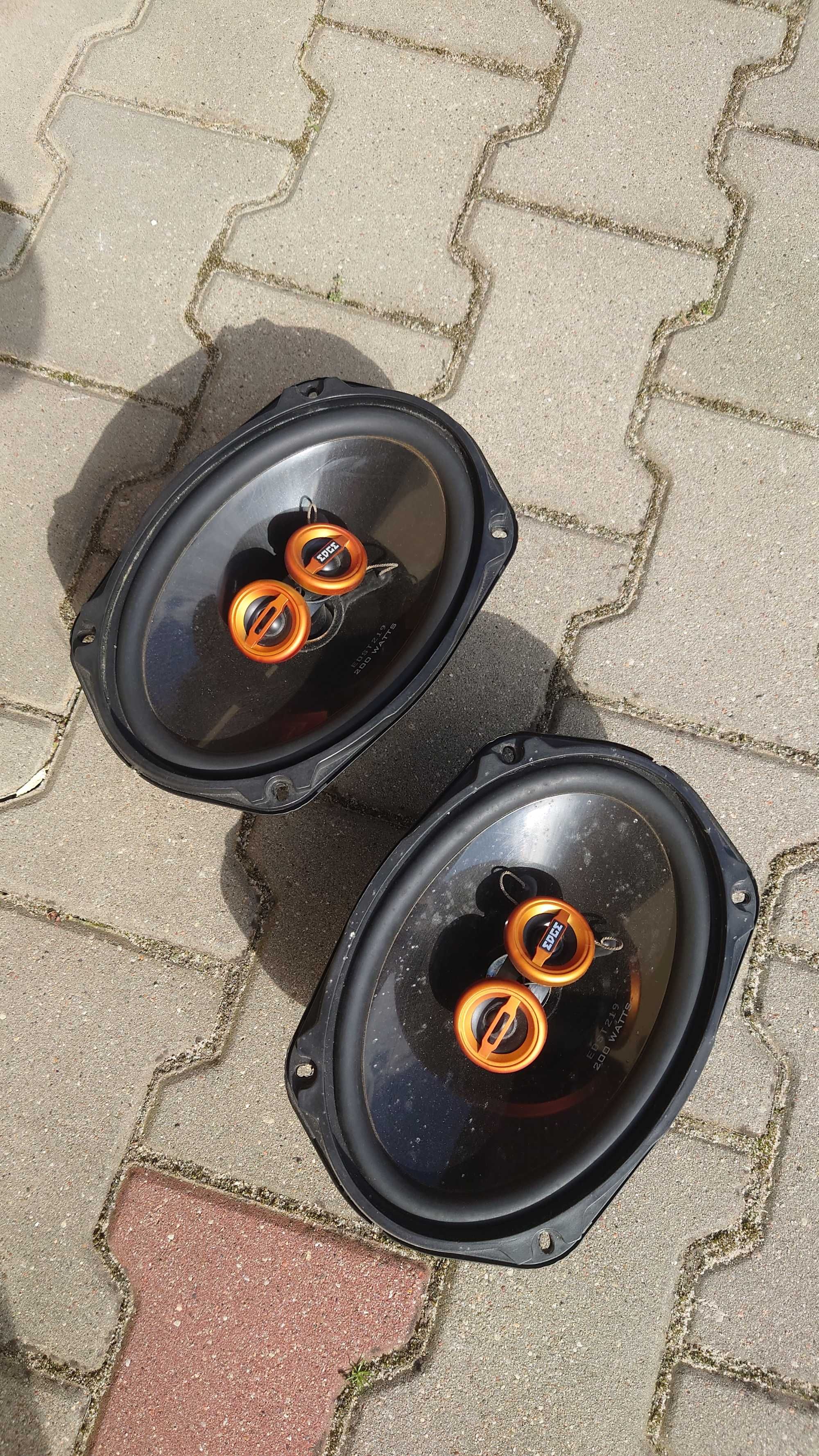 Subwoofer samochodowy Fli Trap 1200W + 2x Glosniki Edge 200W