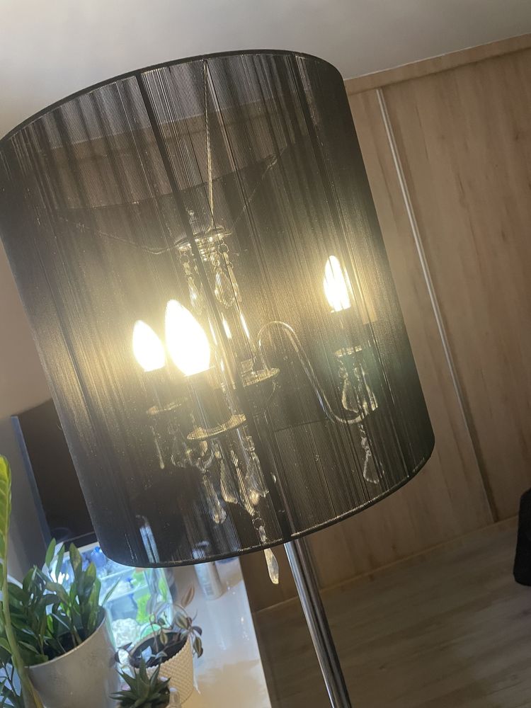 Lampa podłogowa glamour