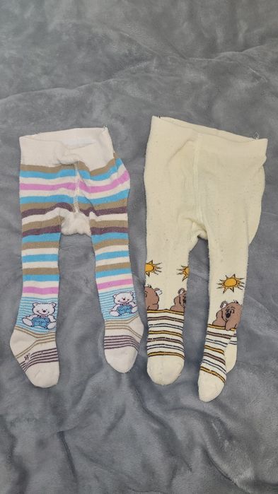 Колготки для малечі  та шапочка вік від 5- 9 міс