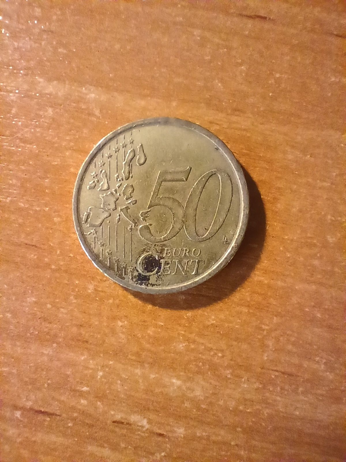 Moneta o nominale 50 euro cent ESPANA Cervantes 2001