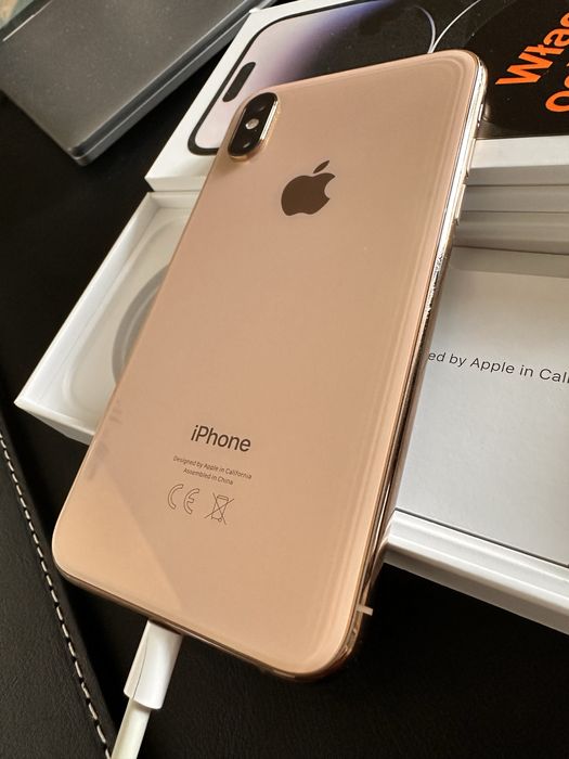 iPhon XS 64GB gold + ładowarka