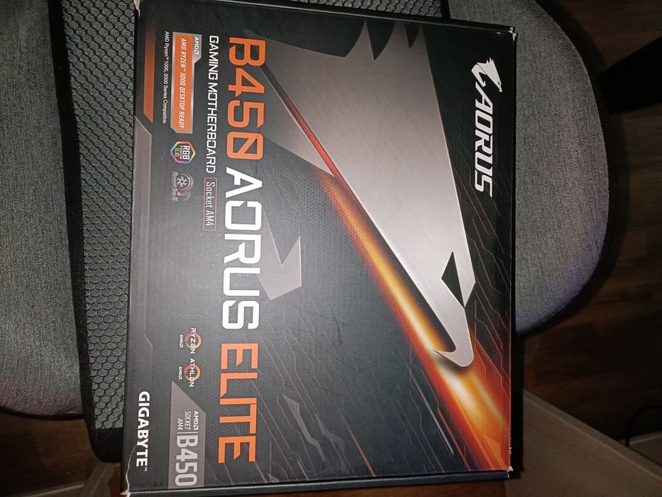 komputer AMD ryzen7 2700x/Gigabyte B450 Aorus Elite/16gb RAM