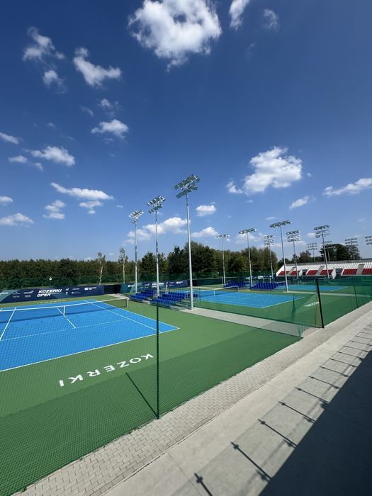 trener tenisa/zawodnik