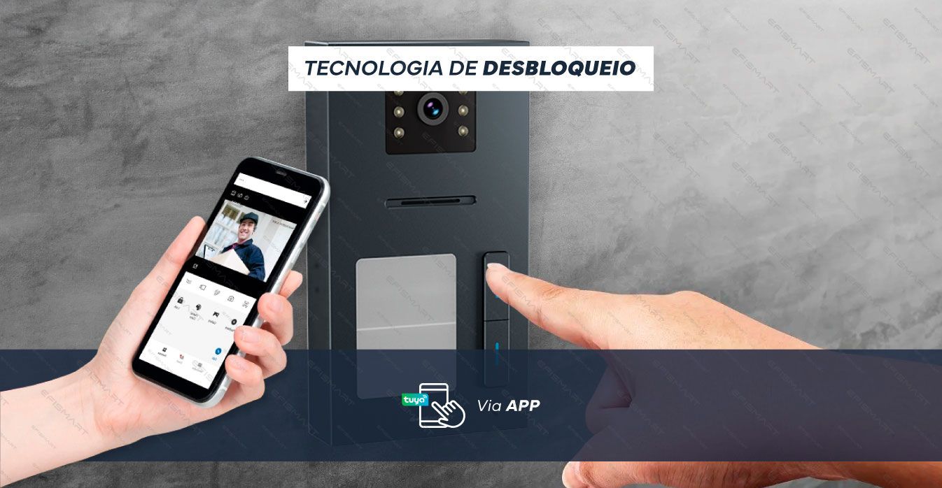 Vídeo Porteiro Monitores 7" WIFI|P. Externo 4 Botões Essencial E600_2