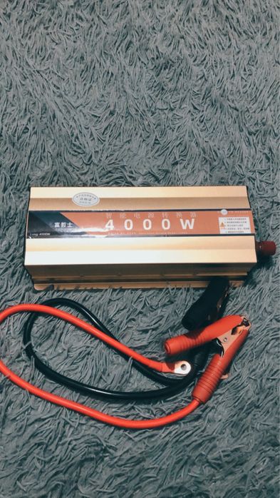 Power Inverter 1200w перетворювач 12v/220v чиста синусоїда