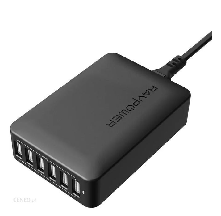 Ładowarka 6xUSB Ravpower Pc028 60W