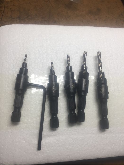 Свердло с потаем мебельный (набор)