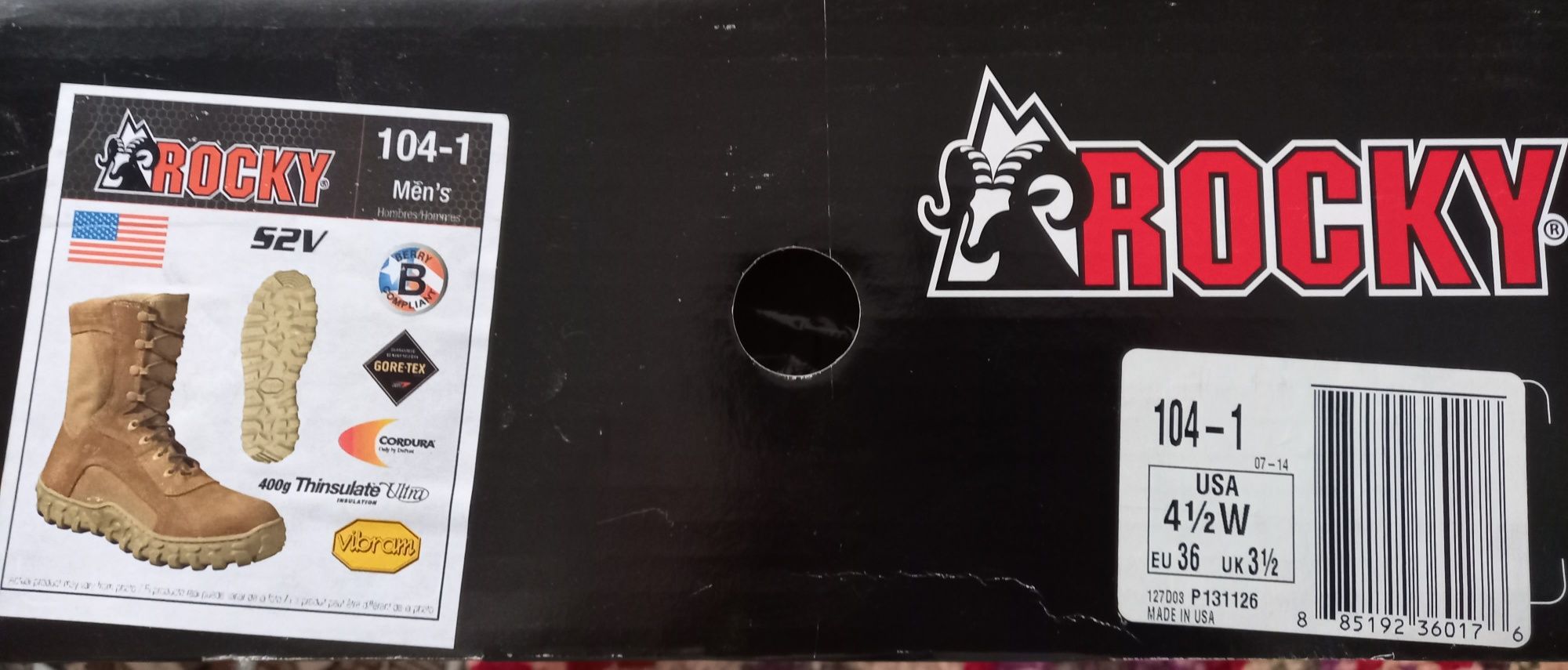Тактичне взуття ROCKY S2V оригінальні made in USA