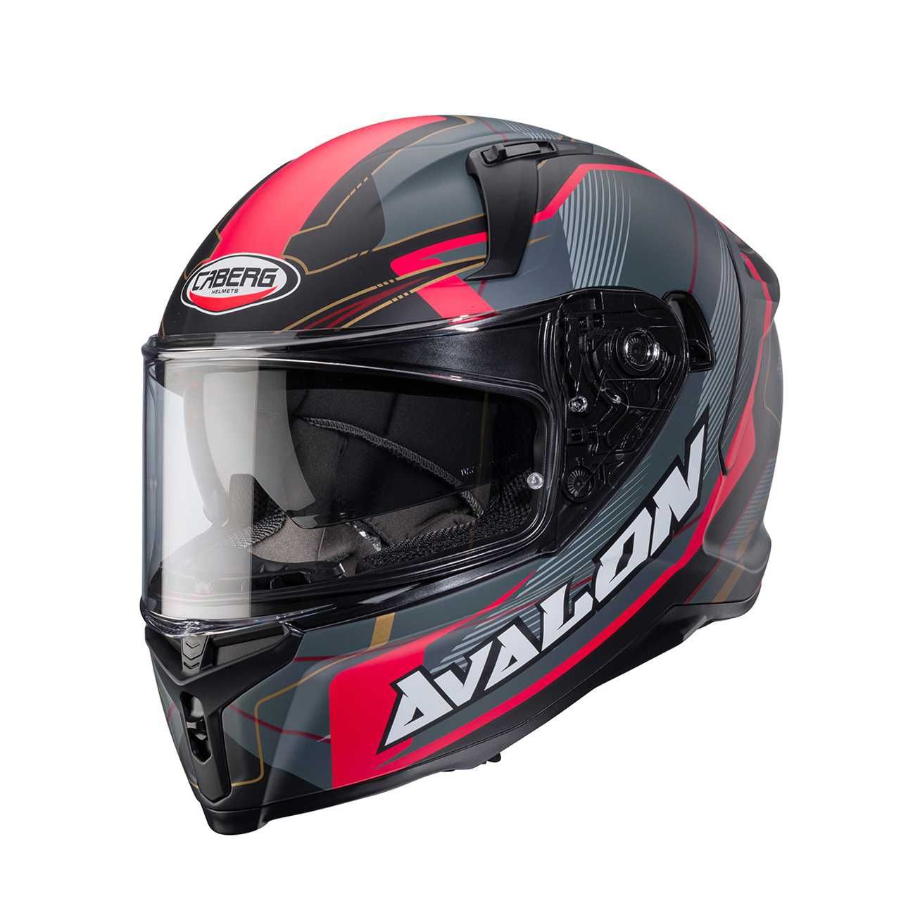 Kask Caberg Avalon Optic Czerwony Motocyklowy