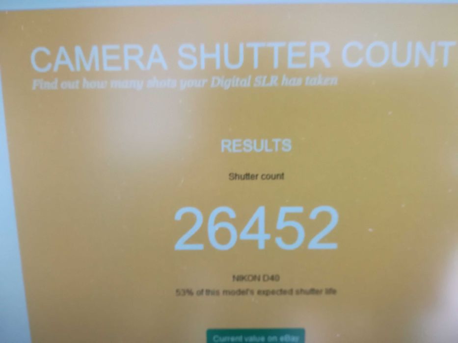 Nikon D40 body, sprawny, przebieg 26452, zadbany