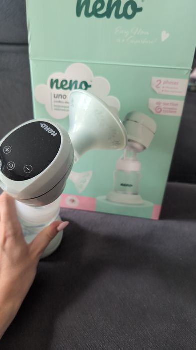 Laktator elektroniczny bezprzewodowy Neno Uno wyświetlacz dwa tryby ko