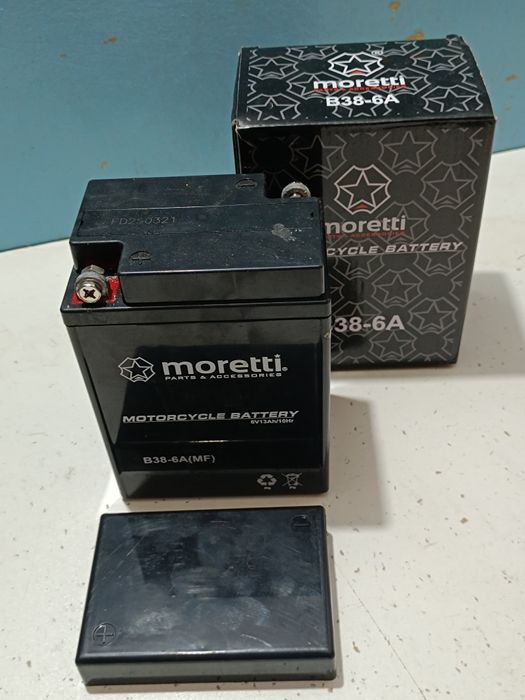 Akumulator Moretti B38-6A 6V 13Ah (MF) NOWY