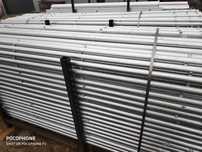 Słupki ogrodzeniowe Słupek ogrodzeniowy ocynkowany 42/2mm 210cm