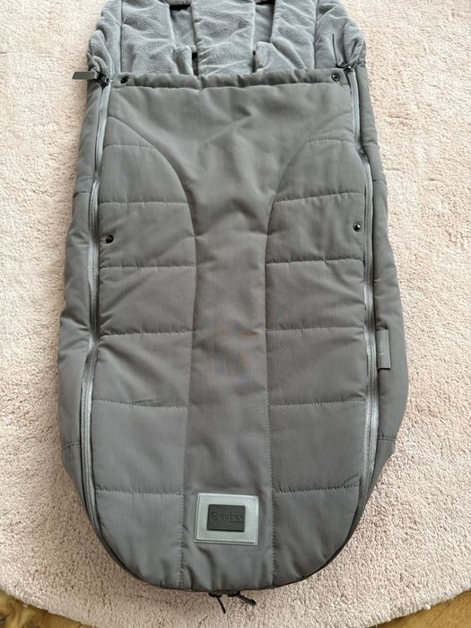 Cybex platinum Priam/Mios 2.0, 3.0, 4.0 Soho Grey śpiworek footmuff