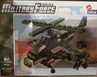 Nowy zestaw klocków MilitaryForce bloks samolot