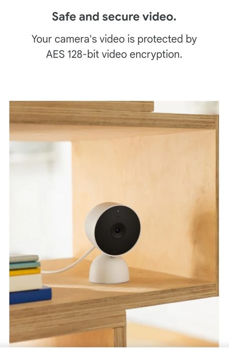 Câmara Google Nest Indoor