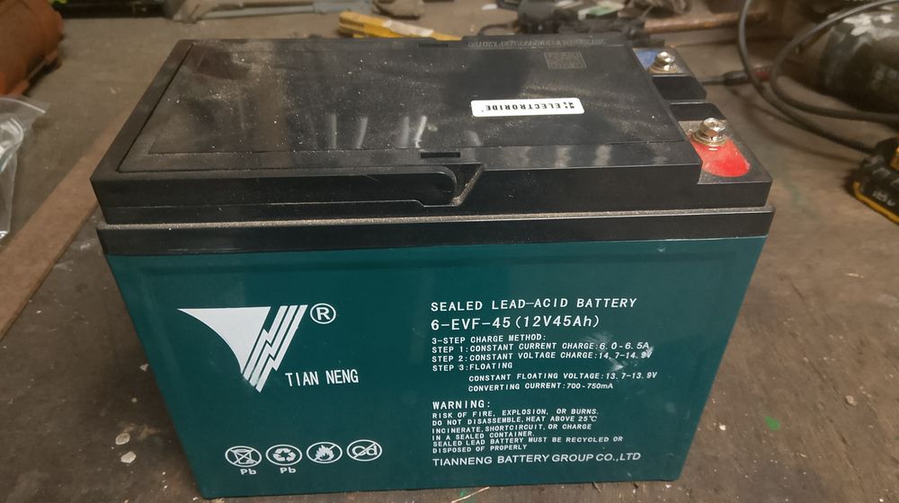 Akumulator 12v 45ah 6-EVF-45