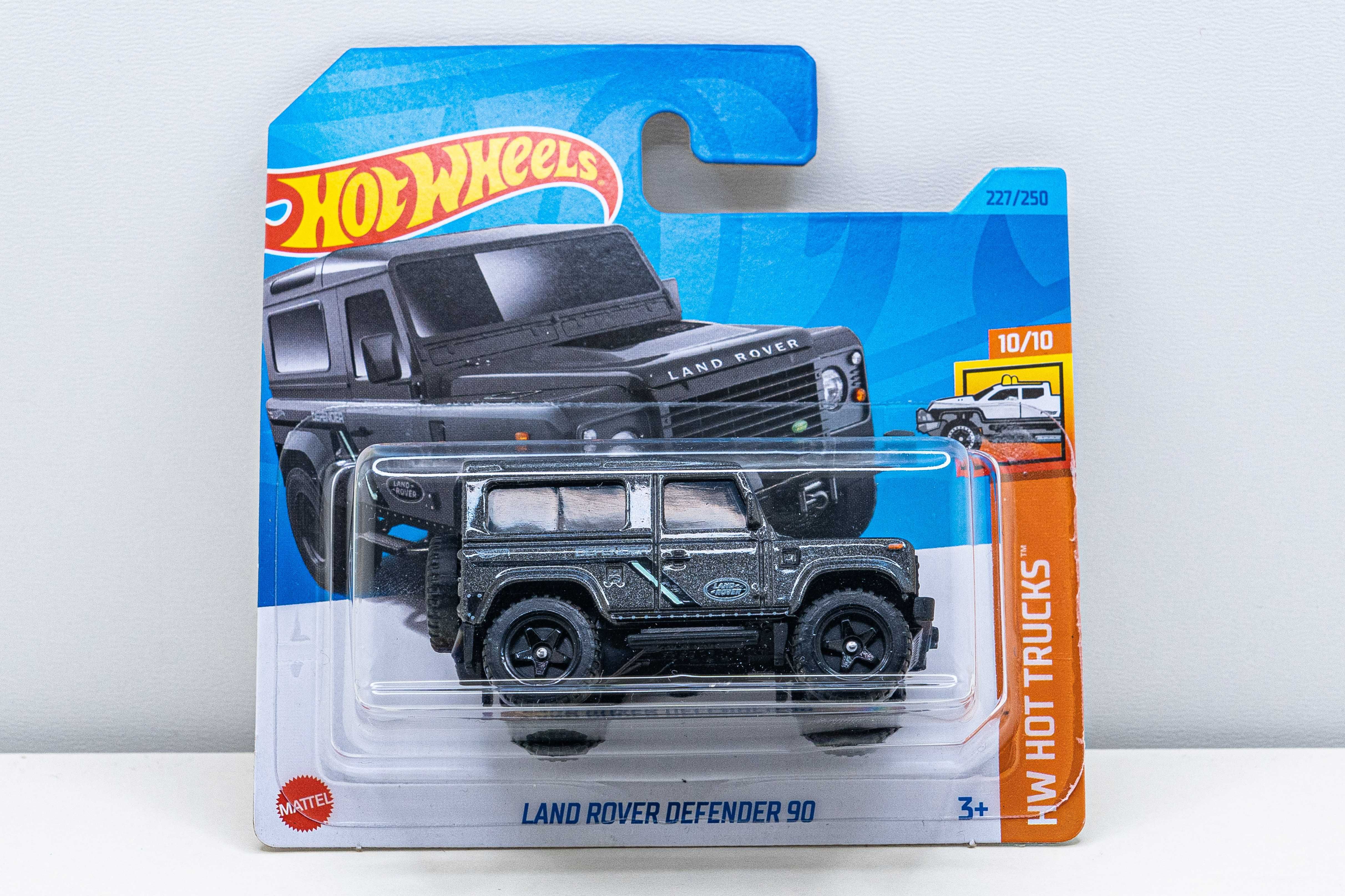 HOT WHEELS Land Rover Defender 90 227/250 HW Hot Trucks 10/10 - NOWY