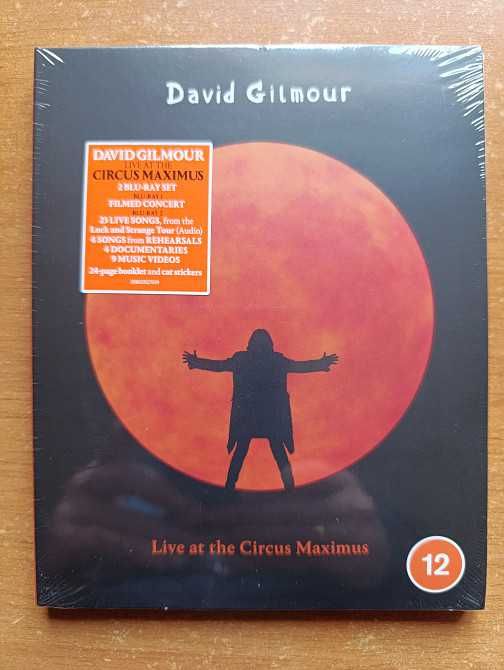 David Gilmour - Live at the Circus Maximus - Blu-Ray