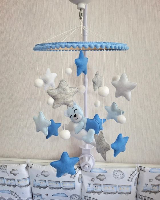 Бортики в дитяче ліжечко. Защитные бортики в детскую кроватку.