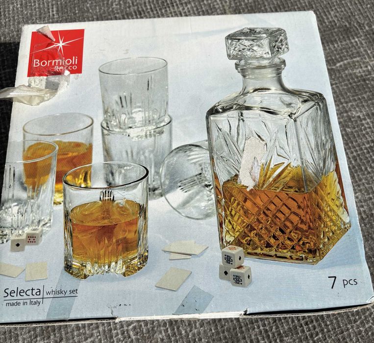 Conjunto de Whisky Bormioli Rocco - 7 peças