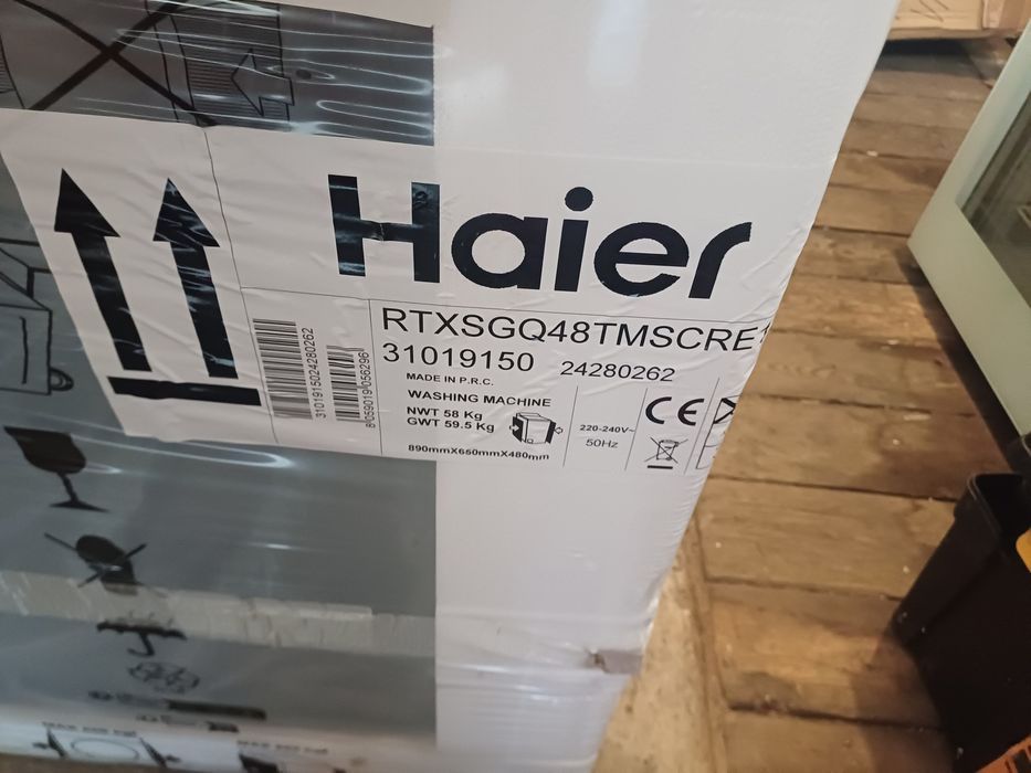 Nowa ładowana od góry pralka Haier  8 kg