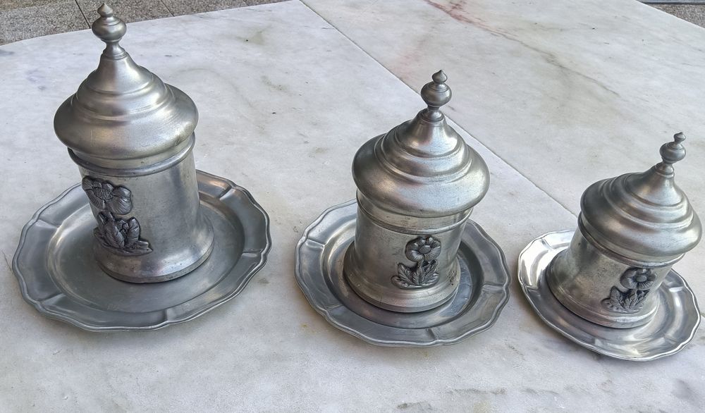 Estanho puro (95%} vários conjuntos