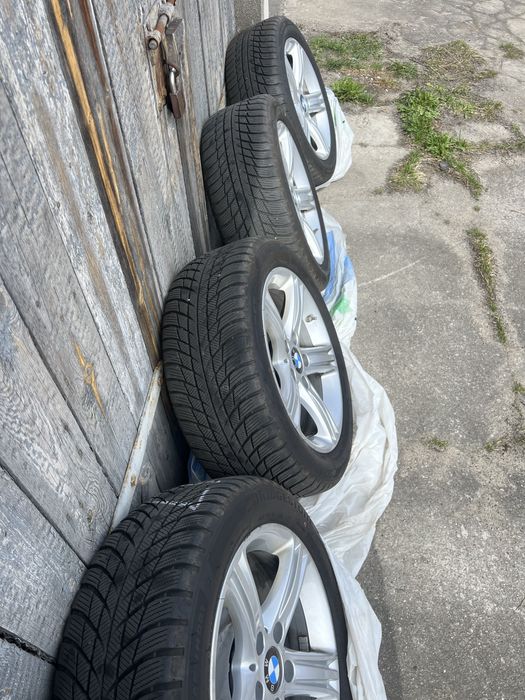 BMW 3 f30/f31 Felgi 17” ET37 5x120+opony zimowe RFT 225x50+czujniki