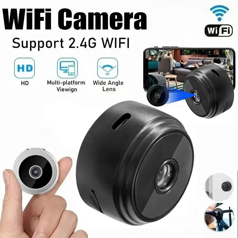 Mini kamera WiFi szpiegowska Full HD
