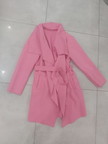 Nowy plaszcz rozowy barbie pink