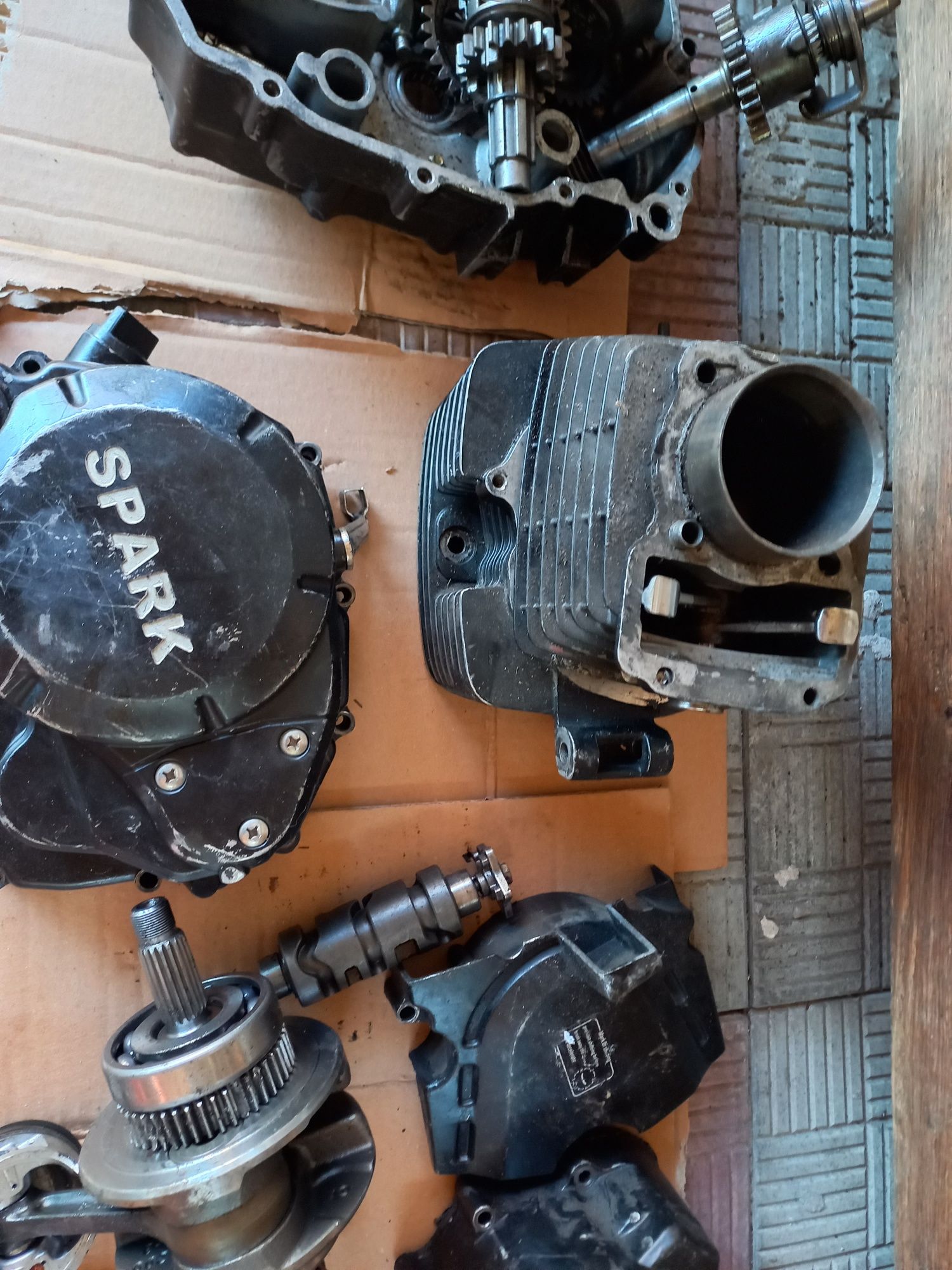 Мотор Spark sp200r 27