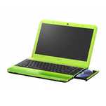 Laptop Sony Vaio, 14 calowy, zielony