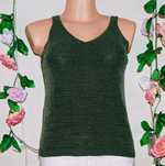 Top sweterek kamizelka khaki Marks & Spencer 42 (XL)