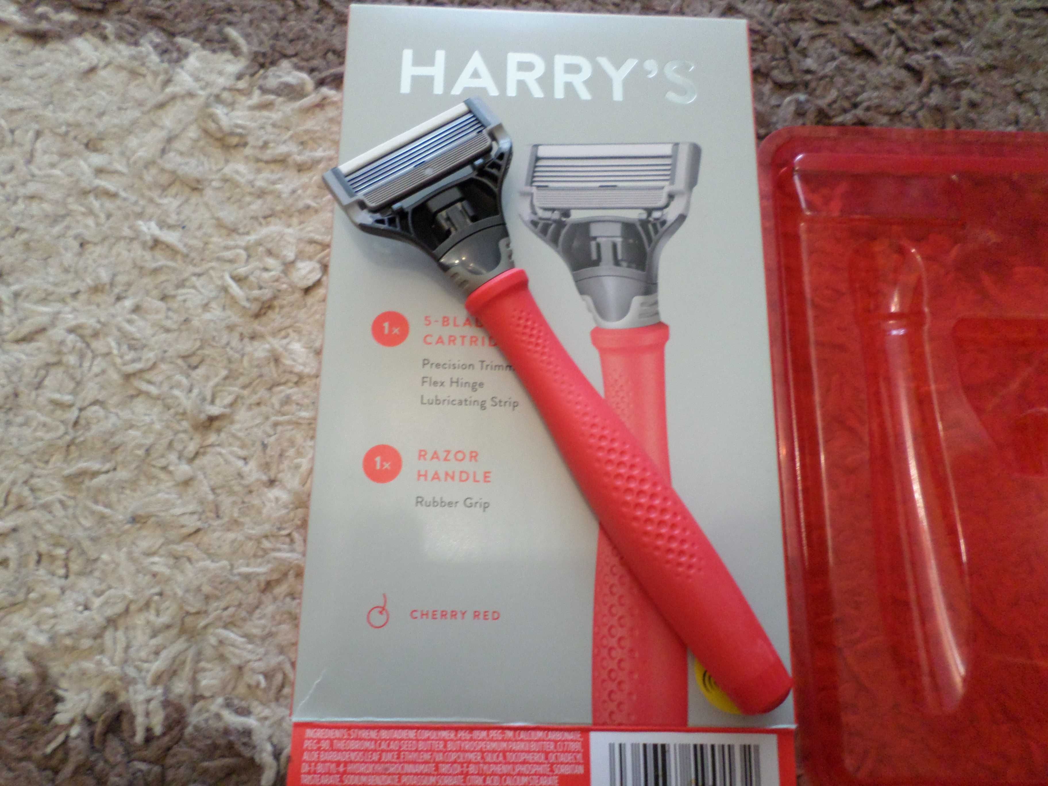 Мужская бритва станок Harry's Men's Razor Set With 5 Blades