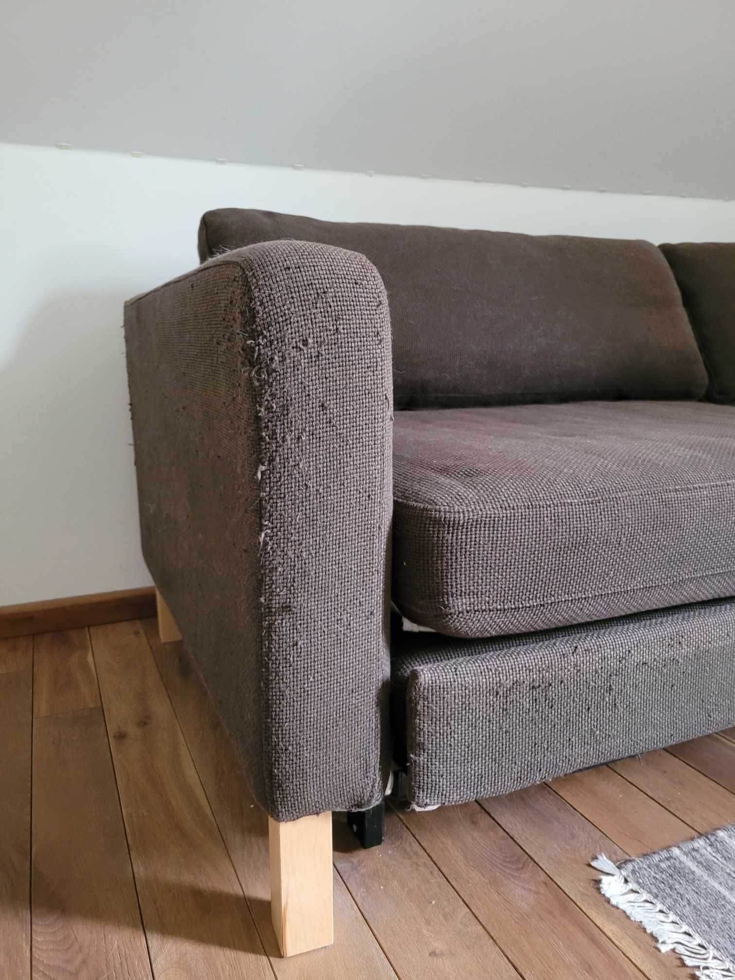 Sofa Ikea Karlstad trzyosobowa rozkładana.