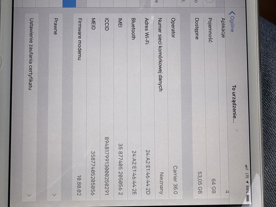 iPad Mini 2 WiFi / cellular 64 GB